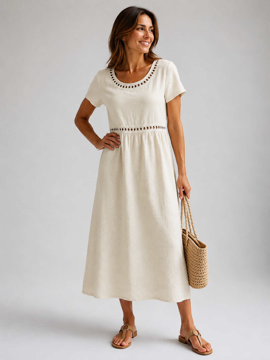 LIDIA | Vestido bordado