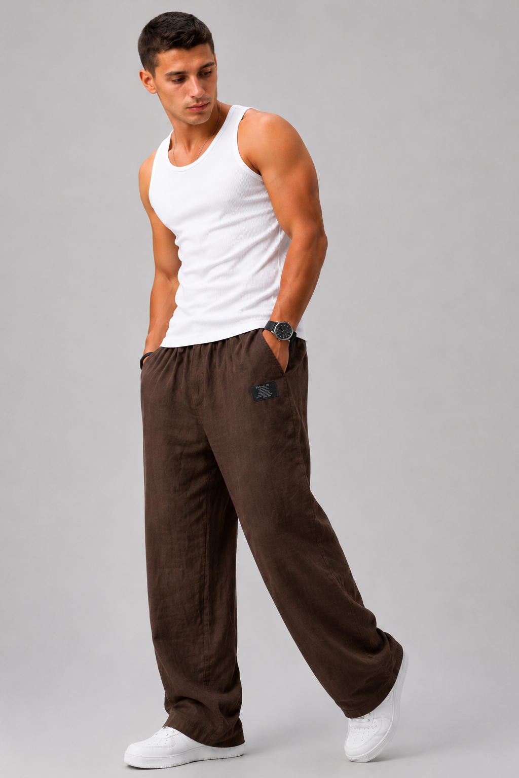 ALEX | Pantalones ligeros de pierna recta