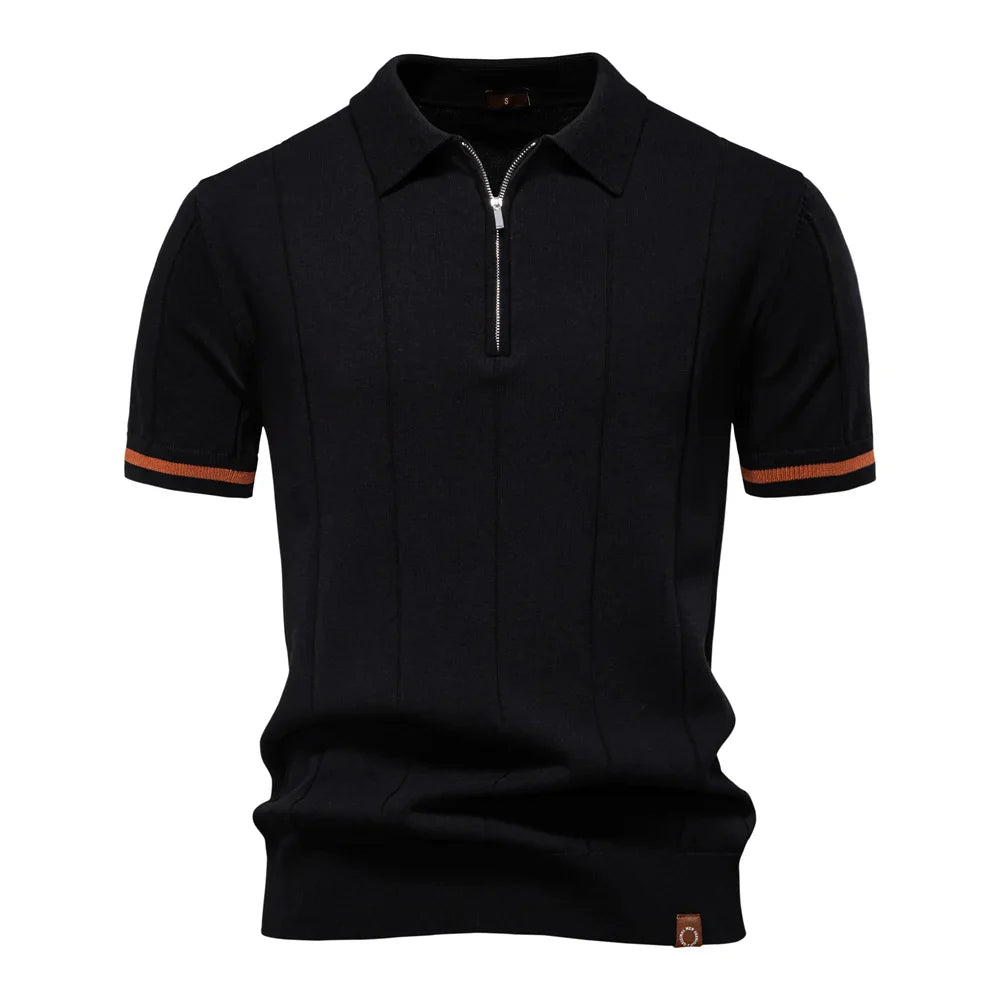 POLO Camisa de punto con cremallera de Monza