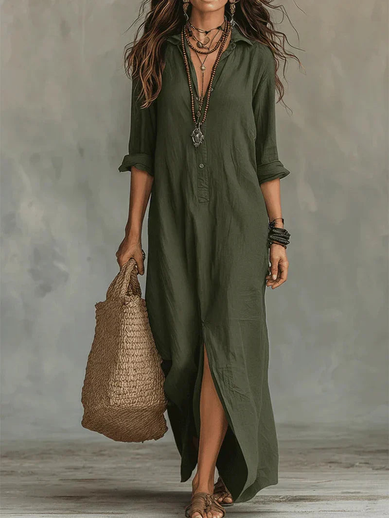 WILOW | Vestido largo versátil para el día a día.