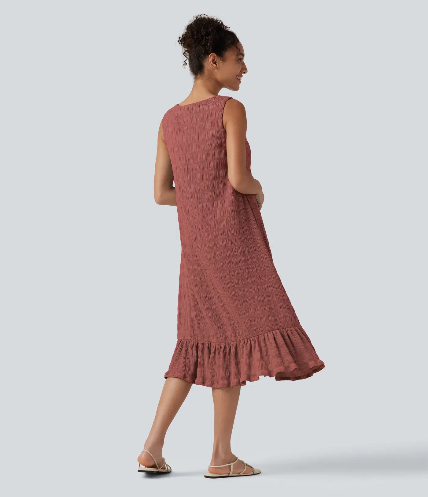 MARIA | Vestido midi informal con sujetador integrado