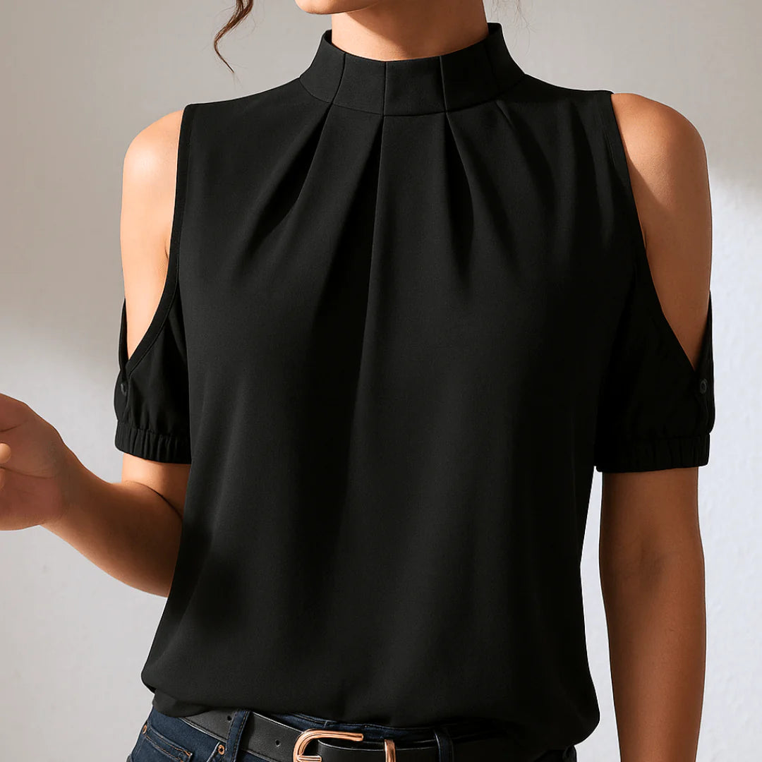 INGA | Blusa plisada elegante