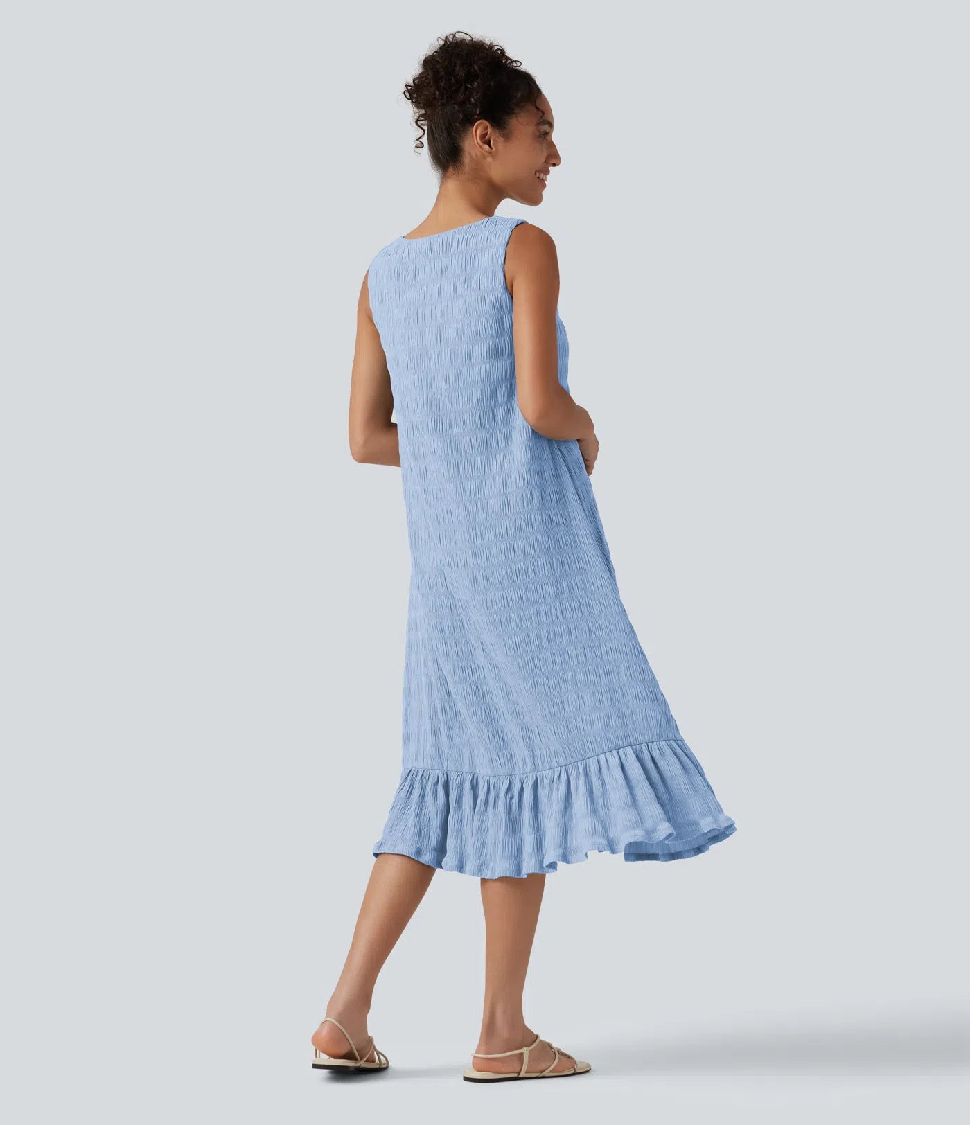 MARIA | Vestido midi informal con sujetador integrado