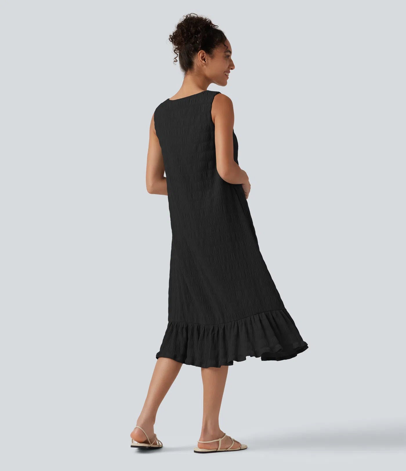 MARIA | Vestido midi informal con sujetador integrado