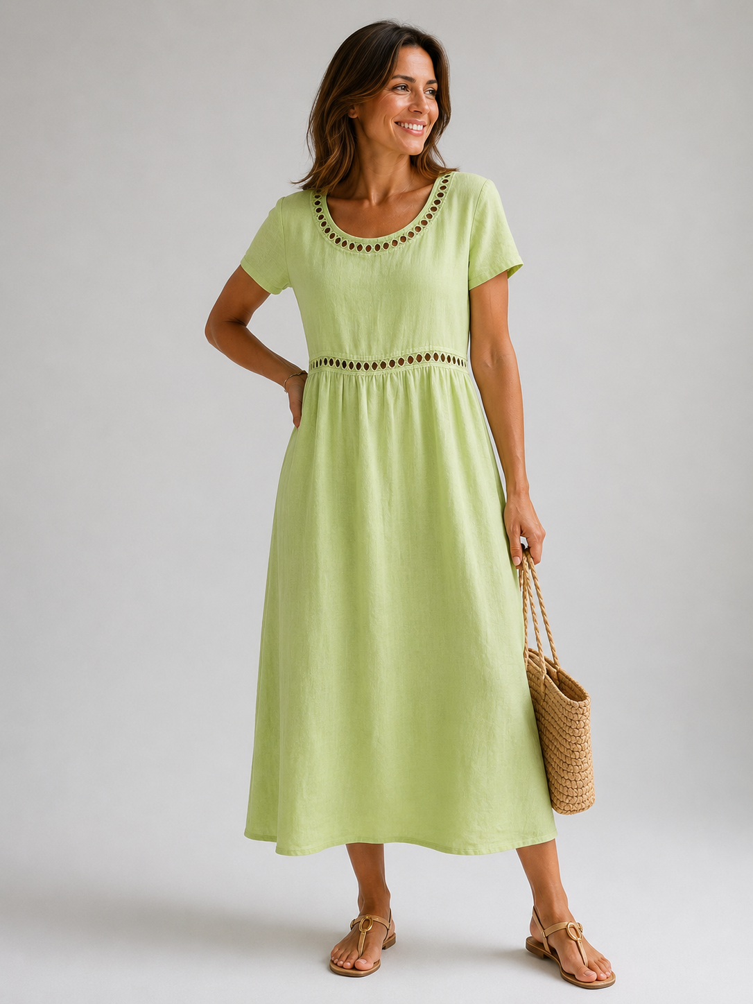 LIDIA | Vestido bordado