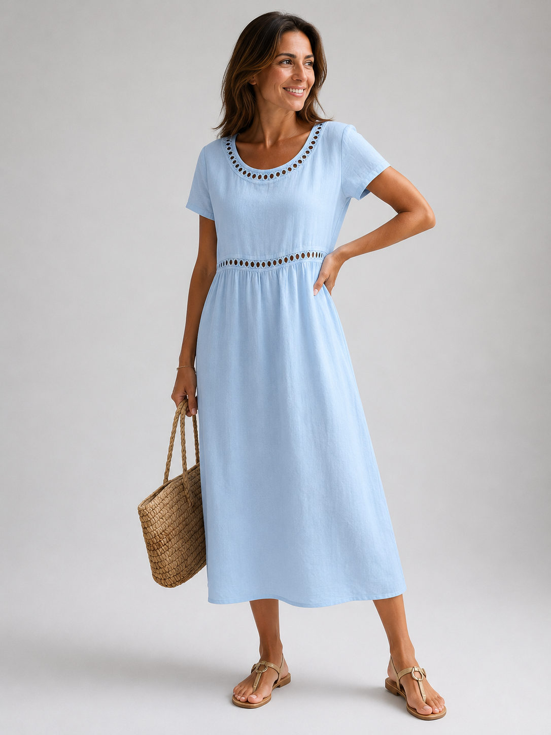 LIDIA | Vestido bordado