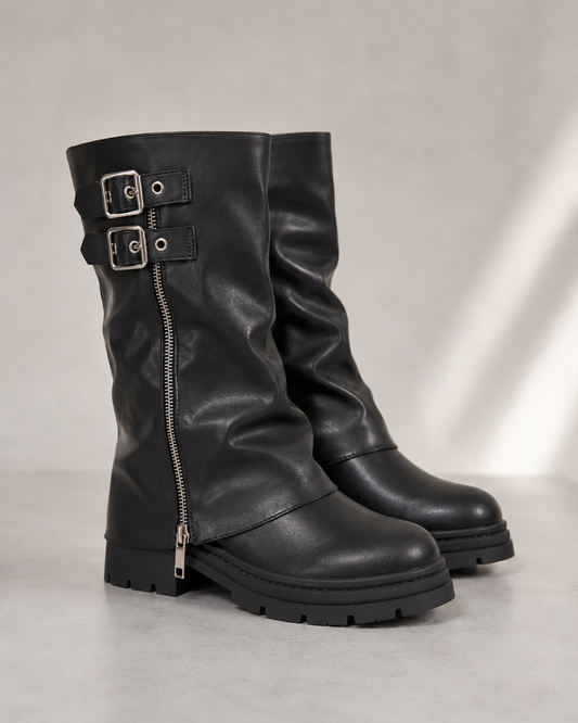 NORA | Botas con cremallera