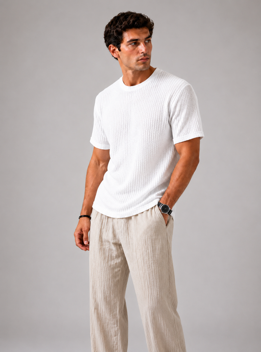 WAFFLE | Camiseta de punto outstanding