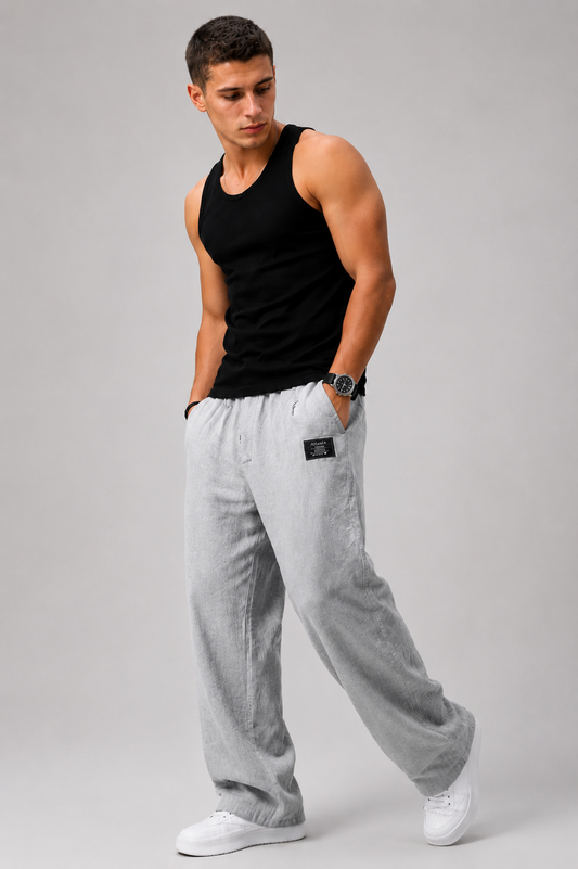 ALEX | Pantalones ligeros de pierna recta