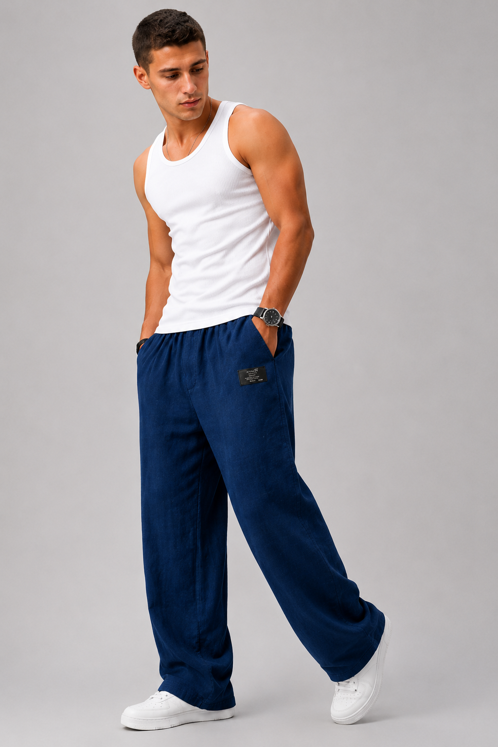 ALEX | Pantalones ligeros de pierna recta