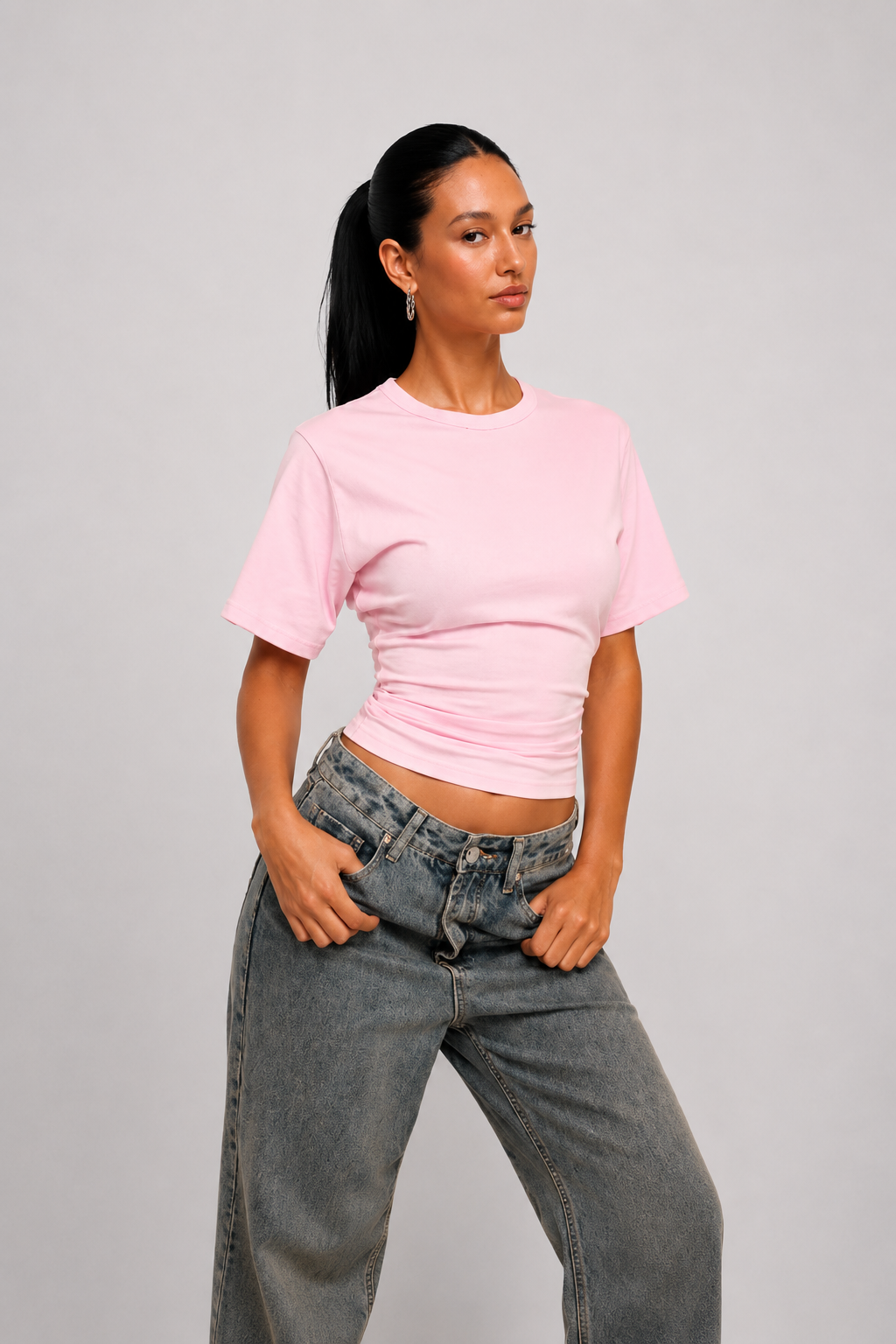KIMMY | Camiseta corta elegante con corte ajustado