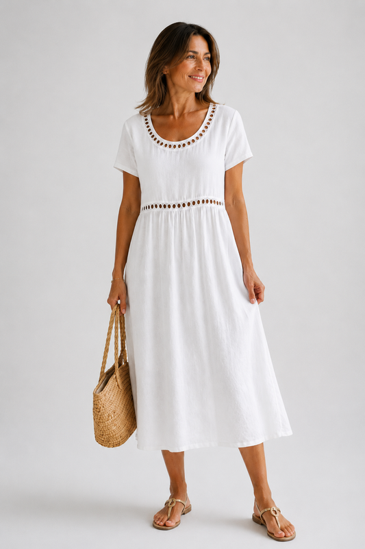 LIDIA | Vestido bordado