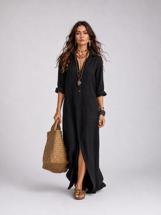 WILOW | Vestido largo versátil para el día a día.