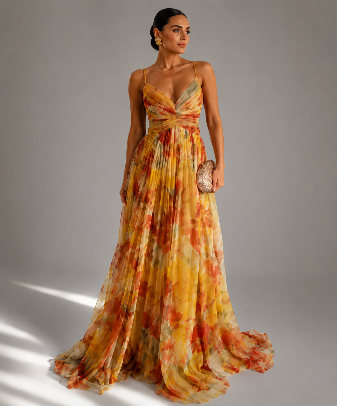 GISELLE | Vestido Maxi de gasa