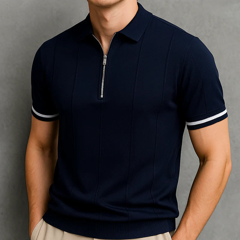 POLO Camisa de punto con cremallera de Monza