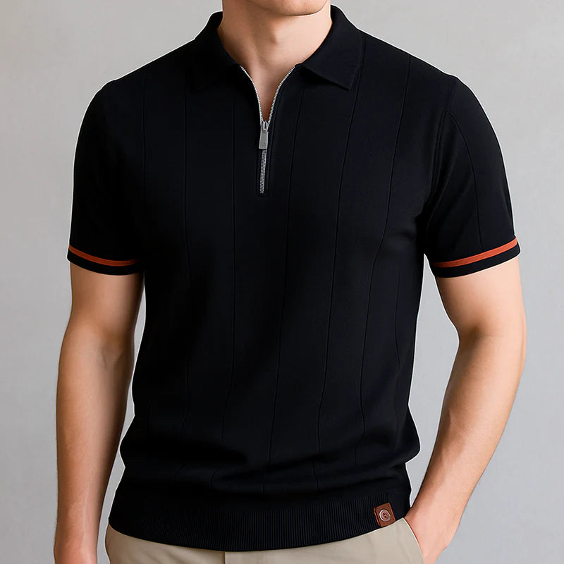 POLO Camisa de punto con cremallera de Monza