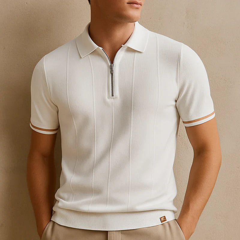 POLO Camisa de punto con cremallera de Monza