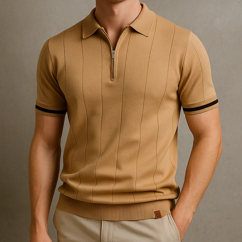 POLO Camisa de punto con cremallera de Monza
