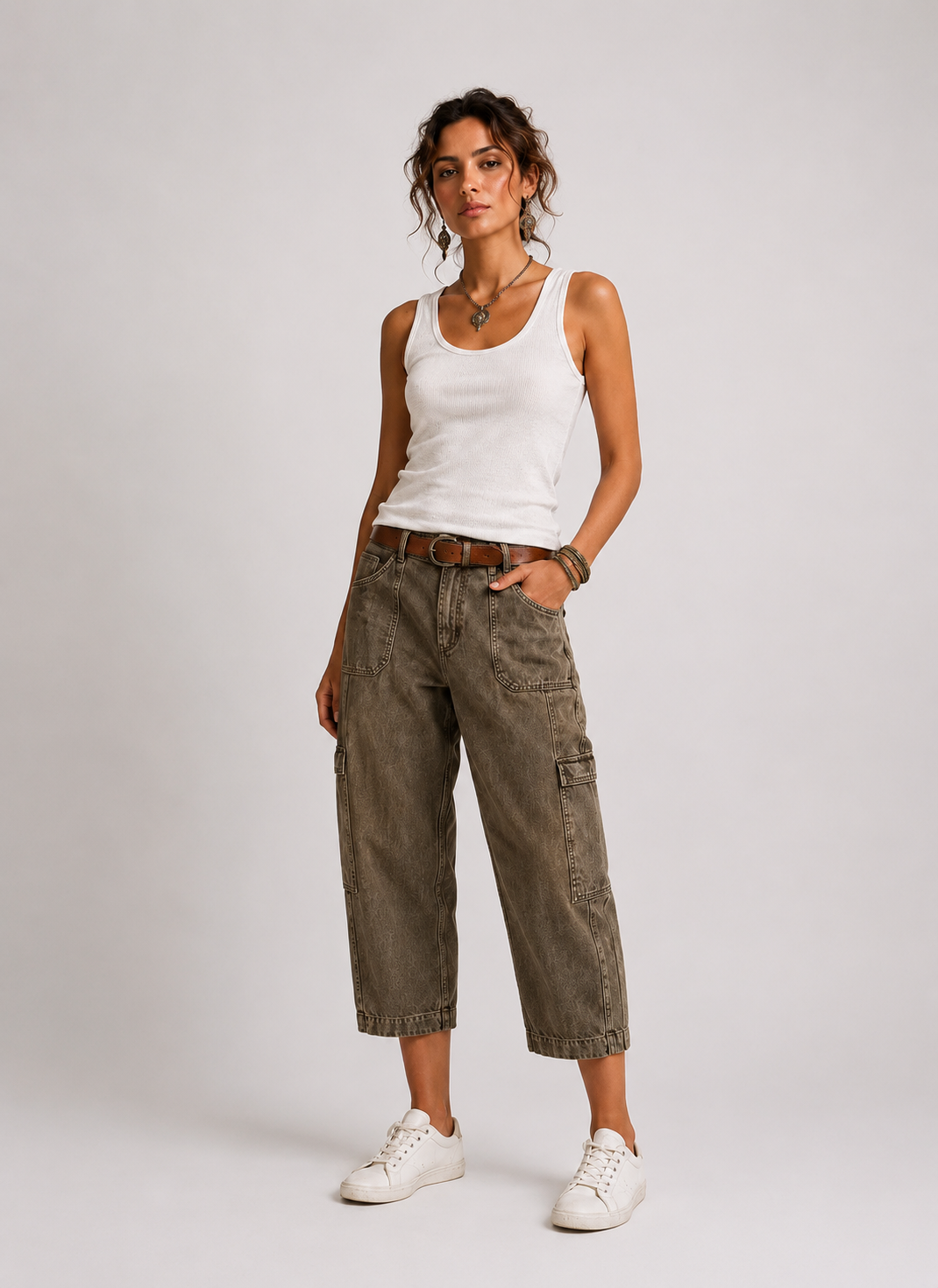 CAPRI | Pantalones Cargo para mujer