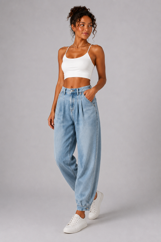 ALARA | Jogger estilo ballon casual