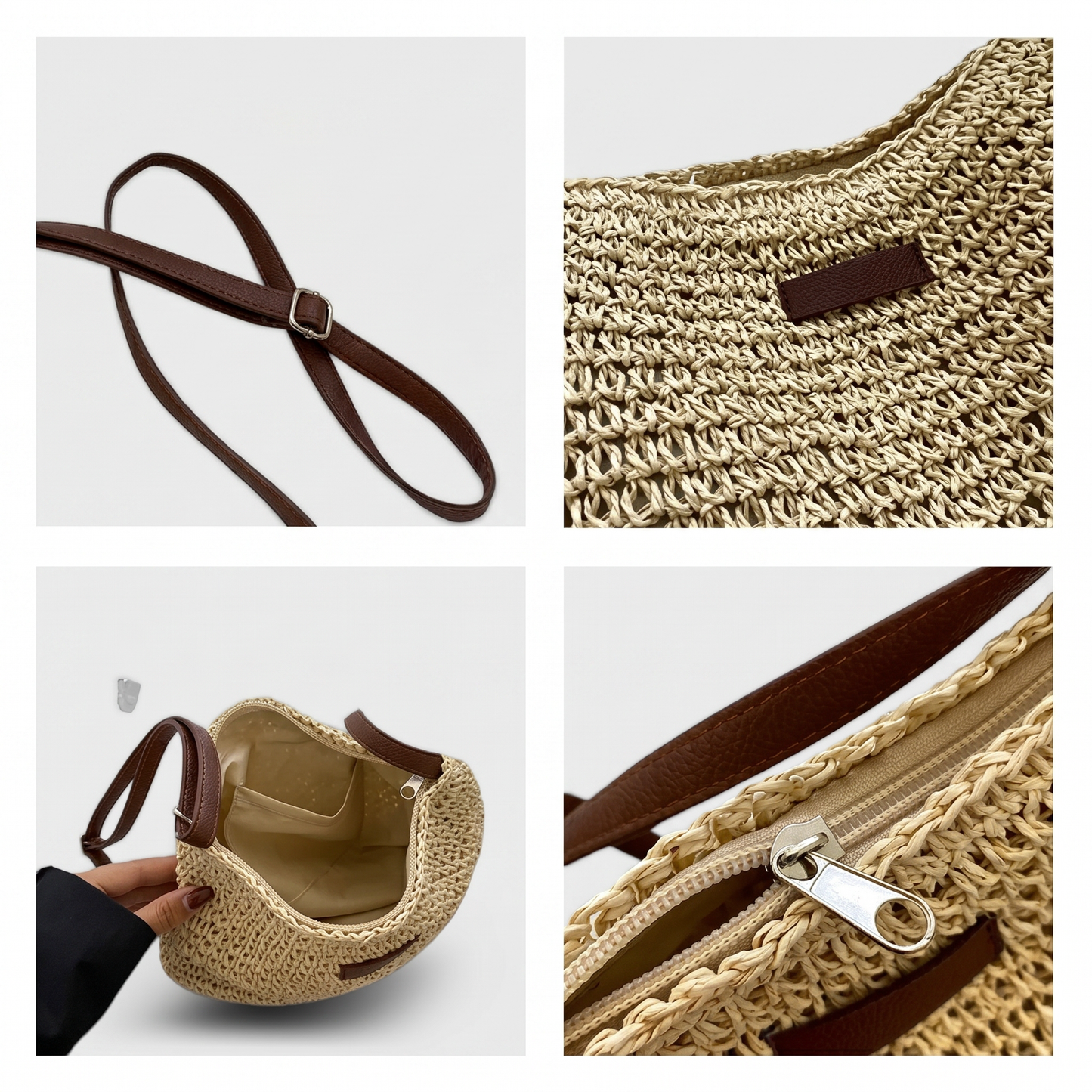 LIDIA | Bolso trenzado elegante