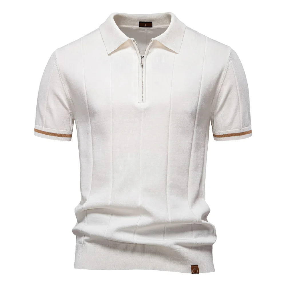 POLO Camisa de punto con cremallera de Monza
