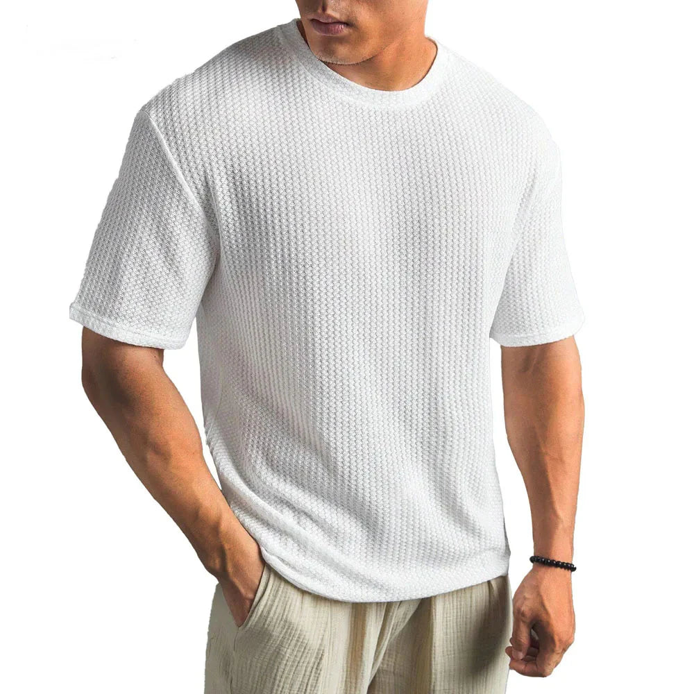 Camiseta de punto Waffle Outstanding